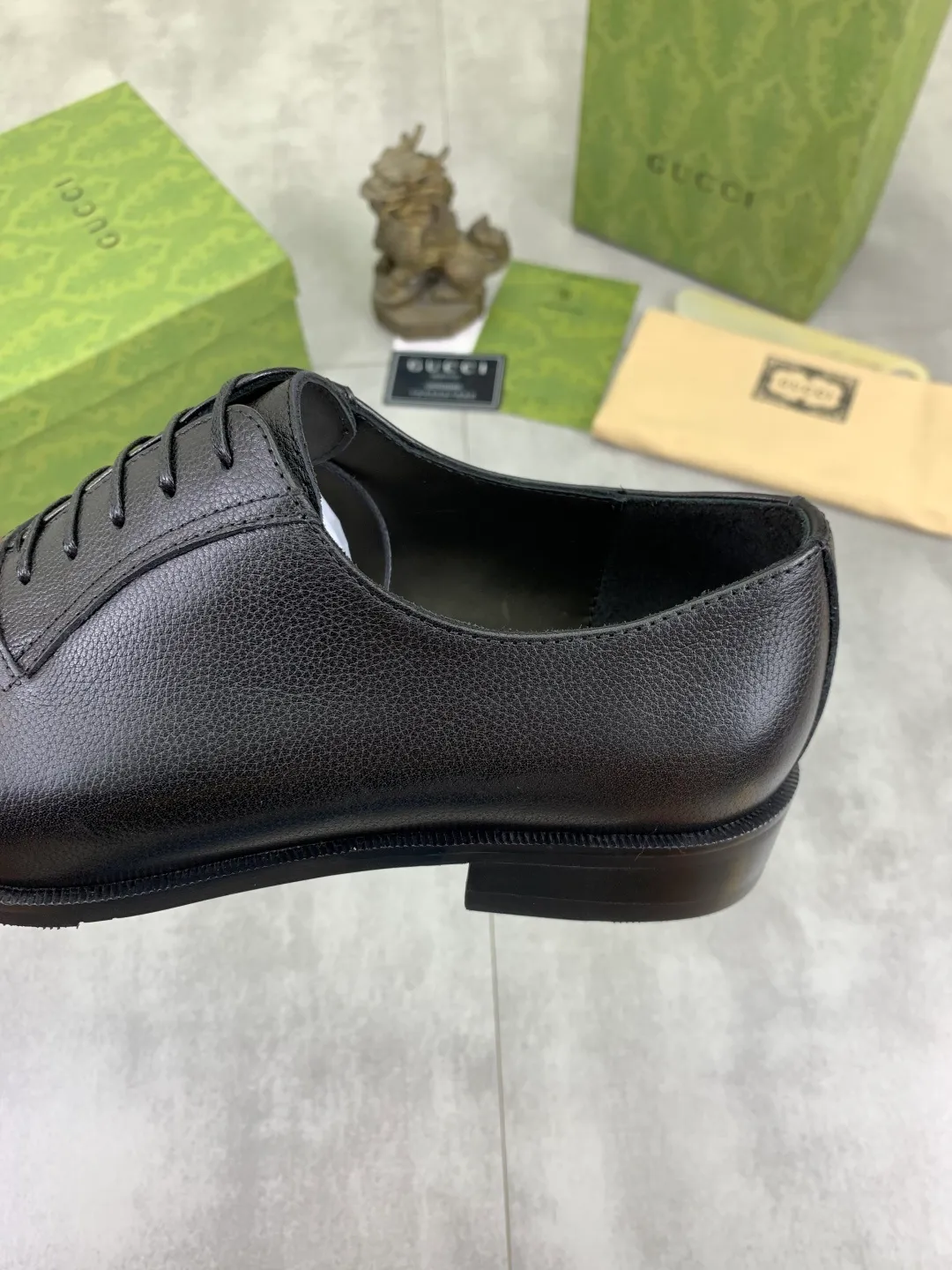 Men's men's shoes 💰P560 [New style] Water dyed cowhide 💰💎💎💎 [Gucci] GUCCI high-end men's formal business leather shoes, original order 1:1! Original imported high-end open-edge beaded calfskin, original metal buckle, imported first-layer cowhide lining for feet. Original outsole, men's shoe size: 39-44 (customized to 45) 2️⃣ colors available